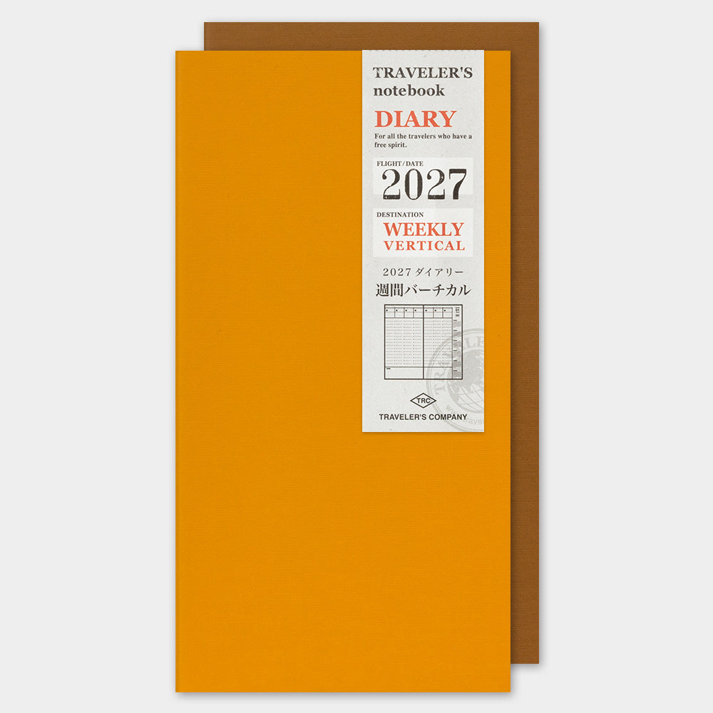 Traveler's Company 2027 Weekly Vertical - Regular Size (Copy)