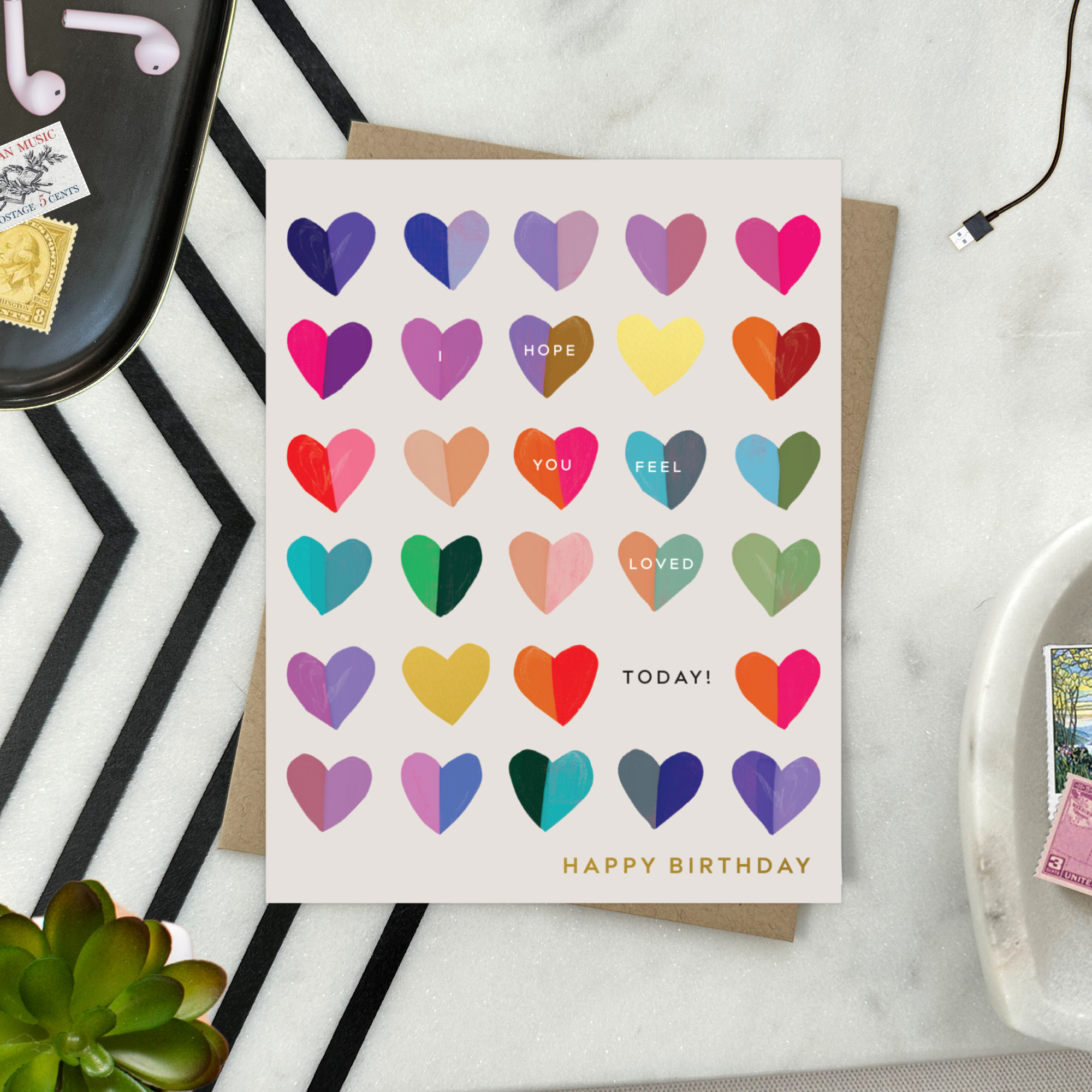 Barone and Co. - Feel Loved Today Birthday Card