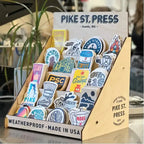 Pike Street Press - Save The Bees Sticker