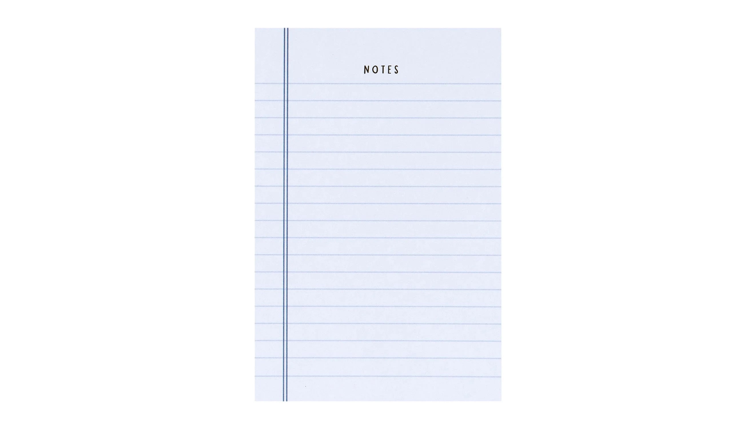 Pippi Post Blue Notes 4x6 Notepad