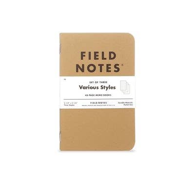 Field Notes - Original Kraft 3-Packs: Graph