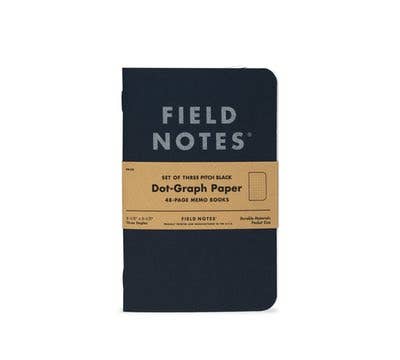 Field Notes - Pitch Black Memo Book: Ruled