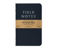 Field Notes - Pitch Black Note Book: Ruled