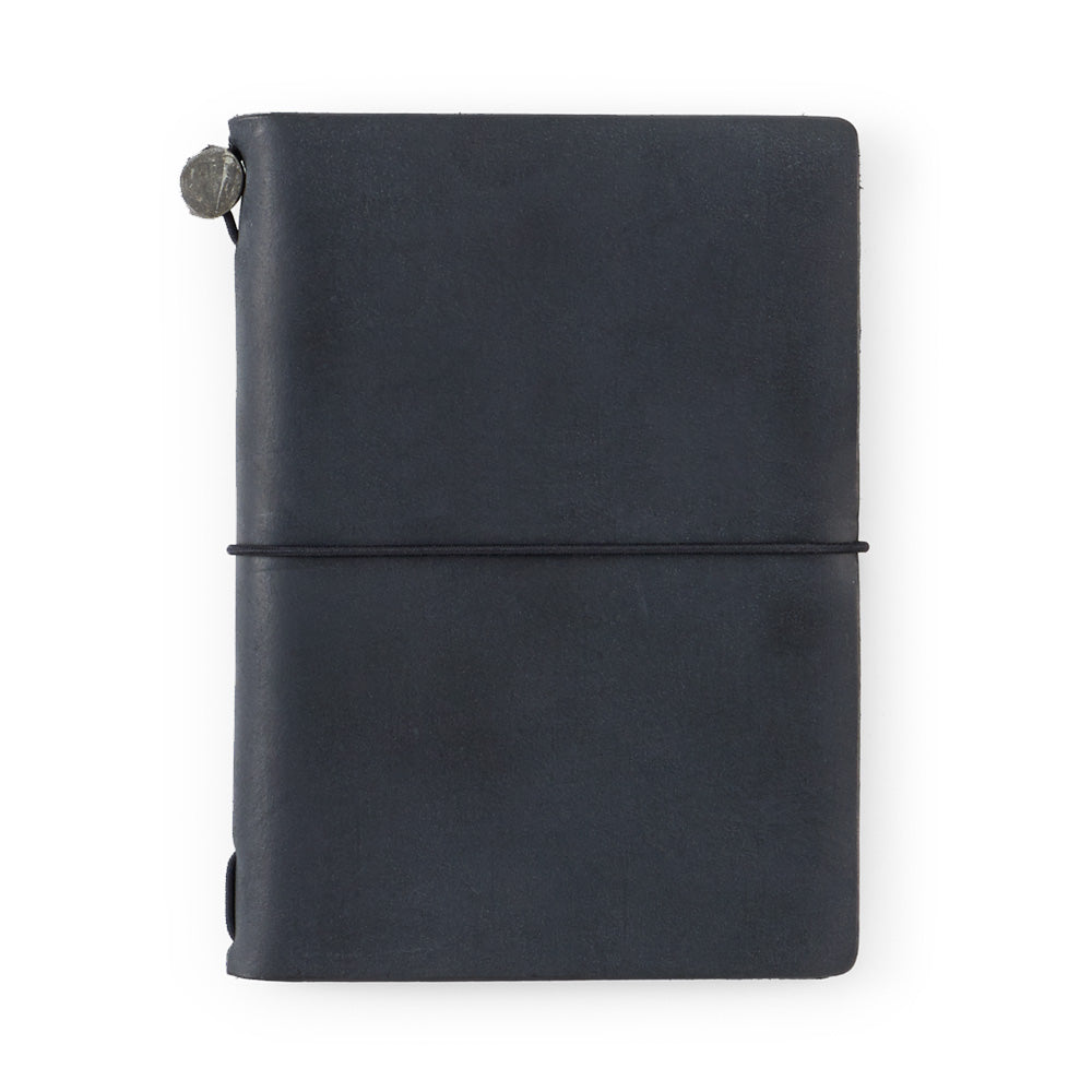 Traveler's Company, Notebook Cover, Passport Size, Black