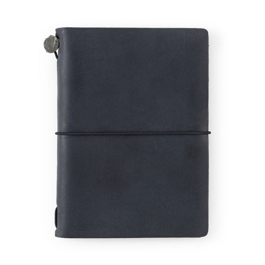 Travelers Company, Notebook Cover, Passport Size, Black