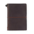 Traveler's Company, Notebook Cover, Passport Size, Brown
