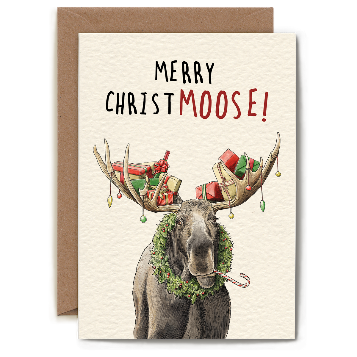 Hester & Cook - Stationery - Christmoose Card