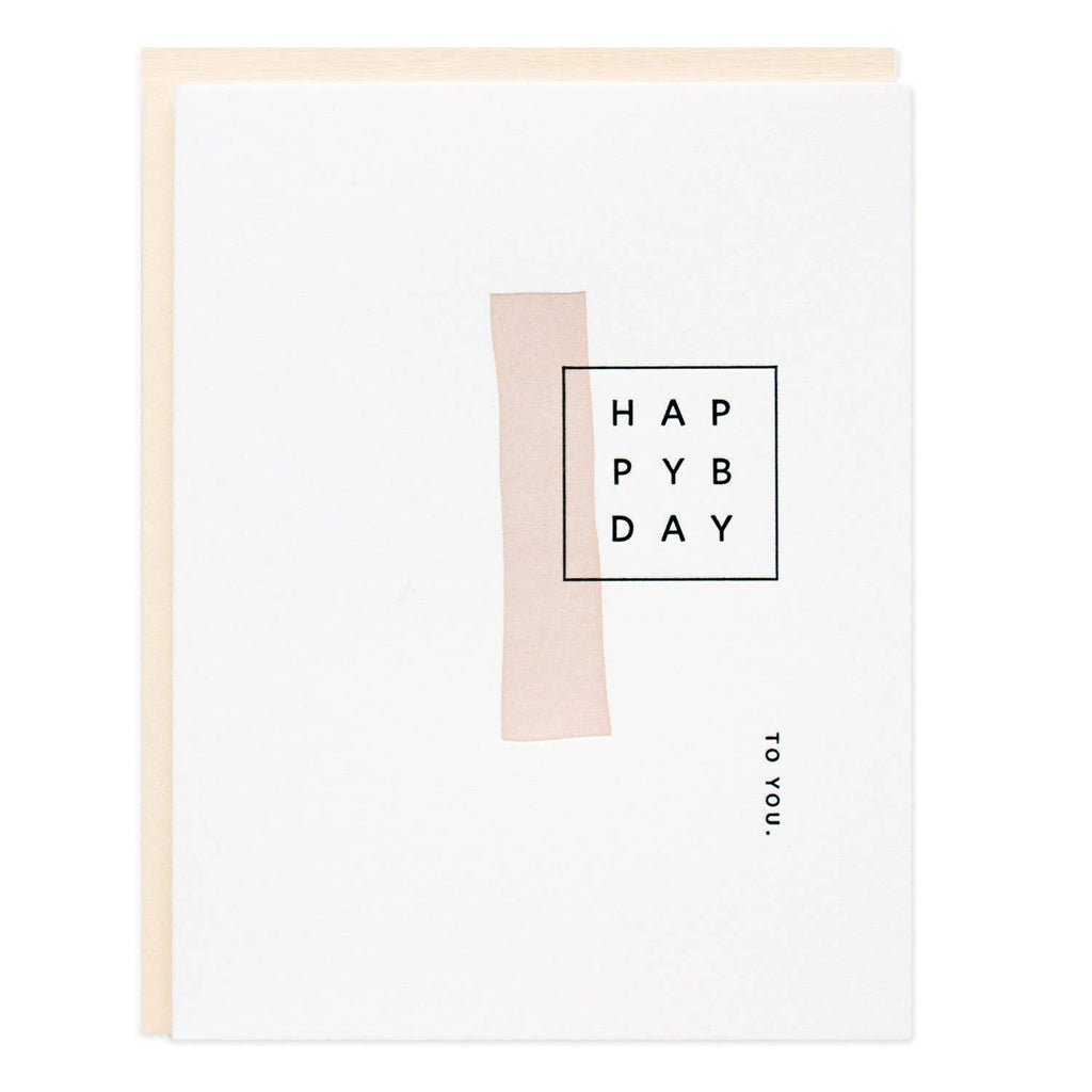 Ramona & Ruth - Happy Birthday Mod Greeting Card