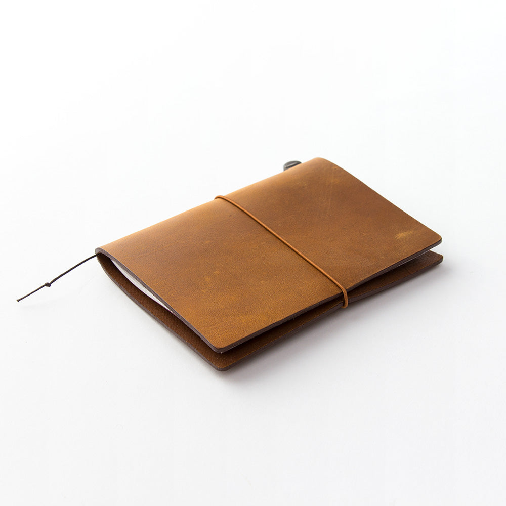 Traveler's Company, Notebook Cover, Passport Size, Camel