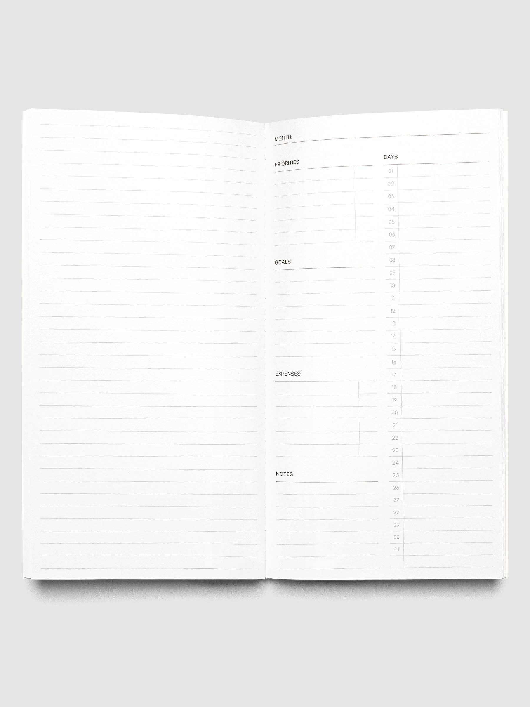 Cloth & Paper - FORMA Travel Notebook Set | A5 Slim