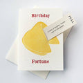 Steel Petal Press - Laughter Fun Fortune - Letterpress Birthday Greeting Card
