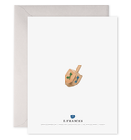 E. Frances Paper - Colorful Menorah Hanukkah Greeting Card Boxed Set, Set of 6: 4.25 X 5.5 INCHES