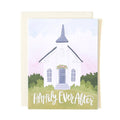 1canoe2  - Wedding Chapel Greeting Card