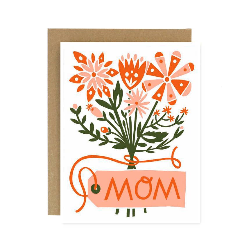 Worthwhile Paper - Mother's Day Flower Bouquet Card