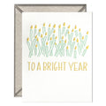 INK MEETS PAPER - To A Bright Year - Birthday card