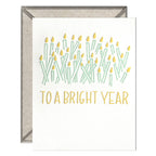 INK MEETS PAPER - To A Bright Year - Birthday card