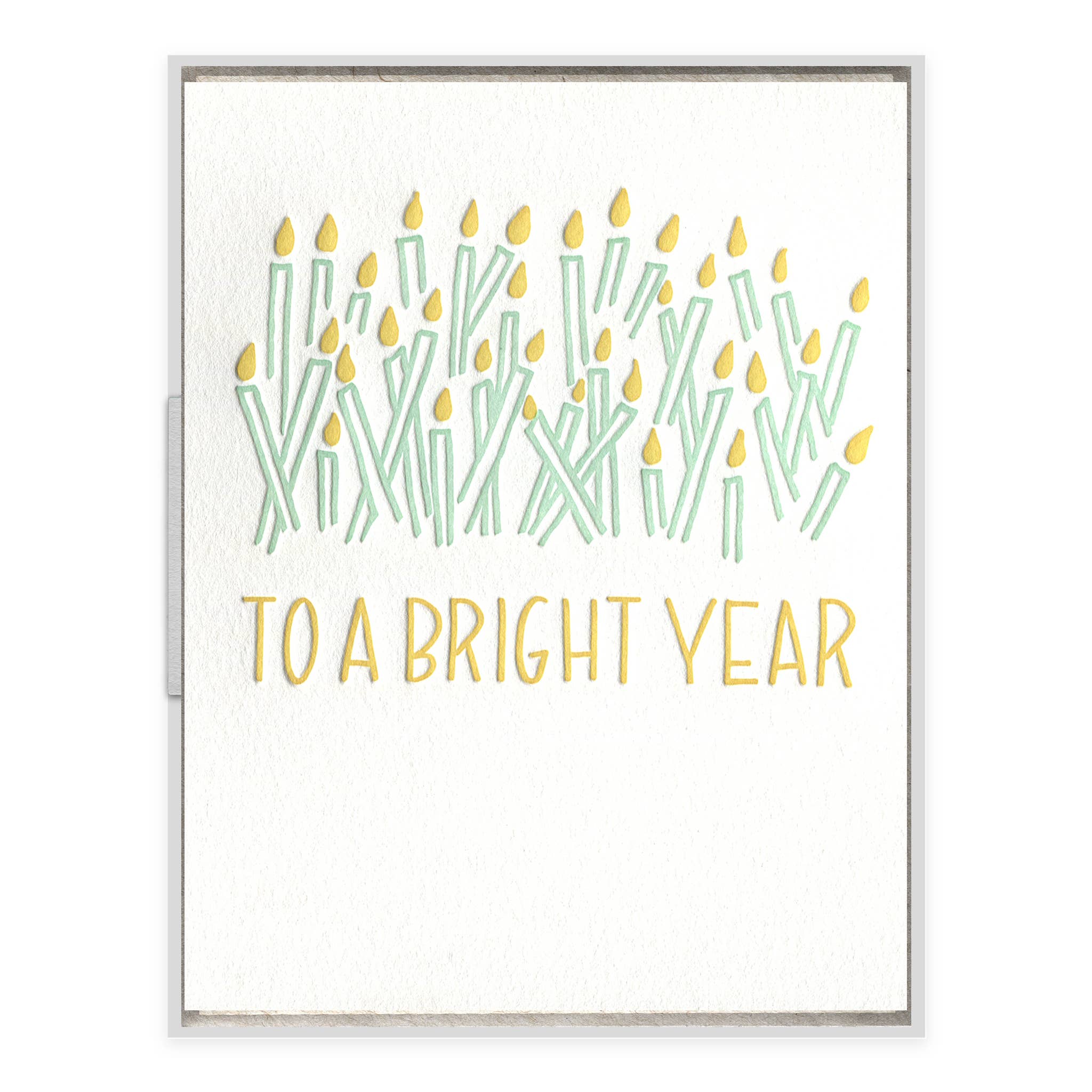 INK MEETS PAPER - To A Bright Year - Birthday card