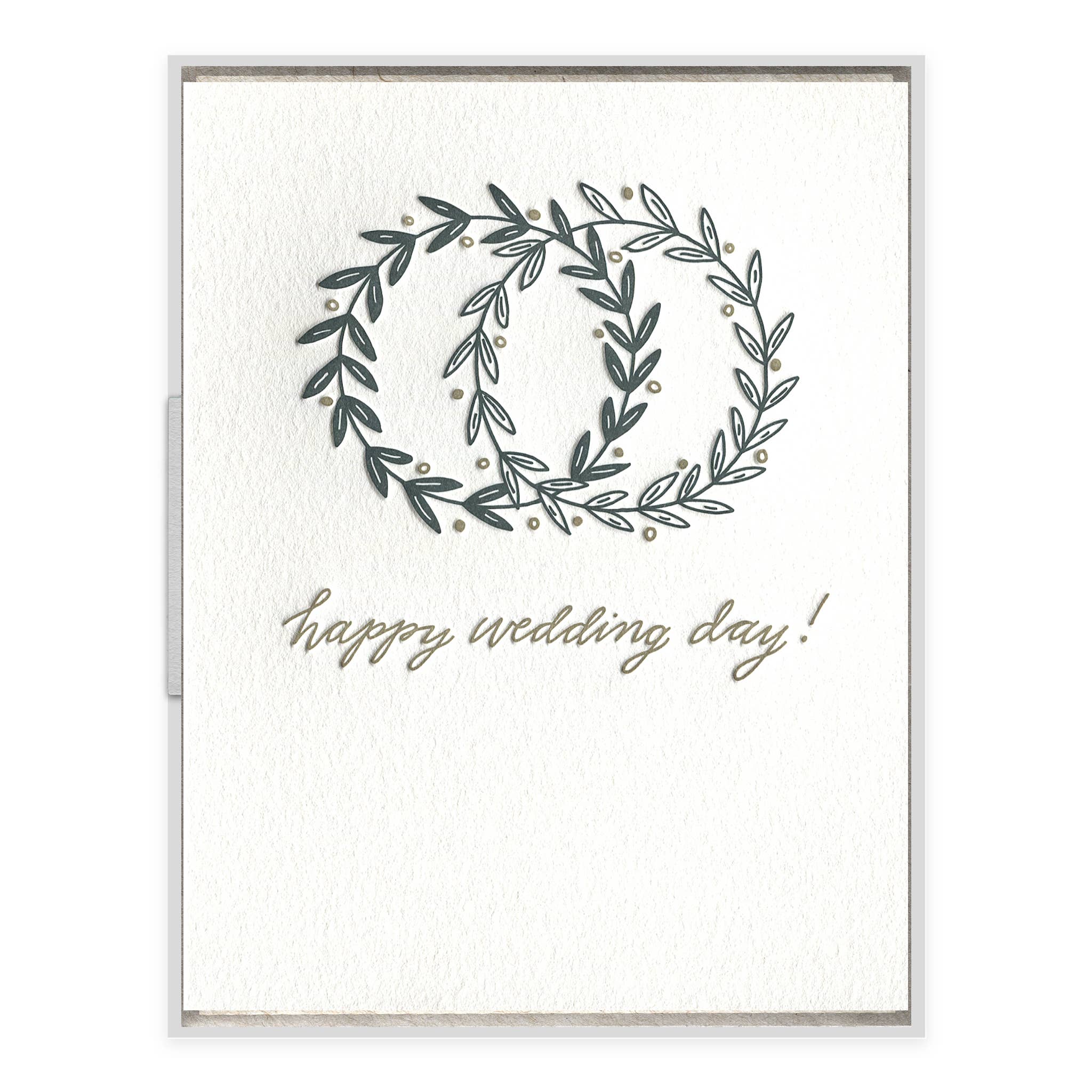 INK MEETS PAPER - Happy Wedding Day card
