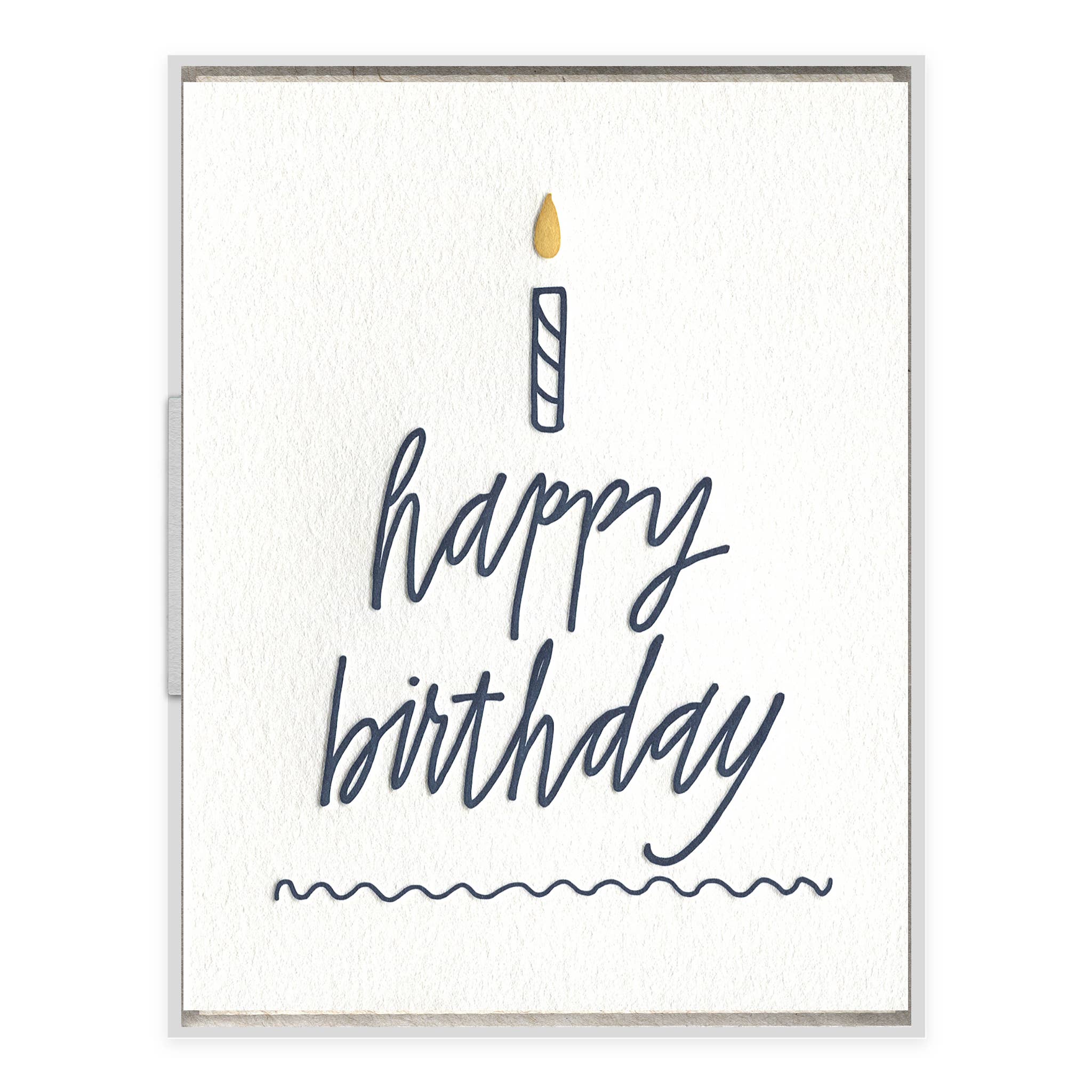 INK MEETS PAPER - Happy Birthday Cake - Birthday card