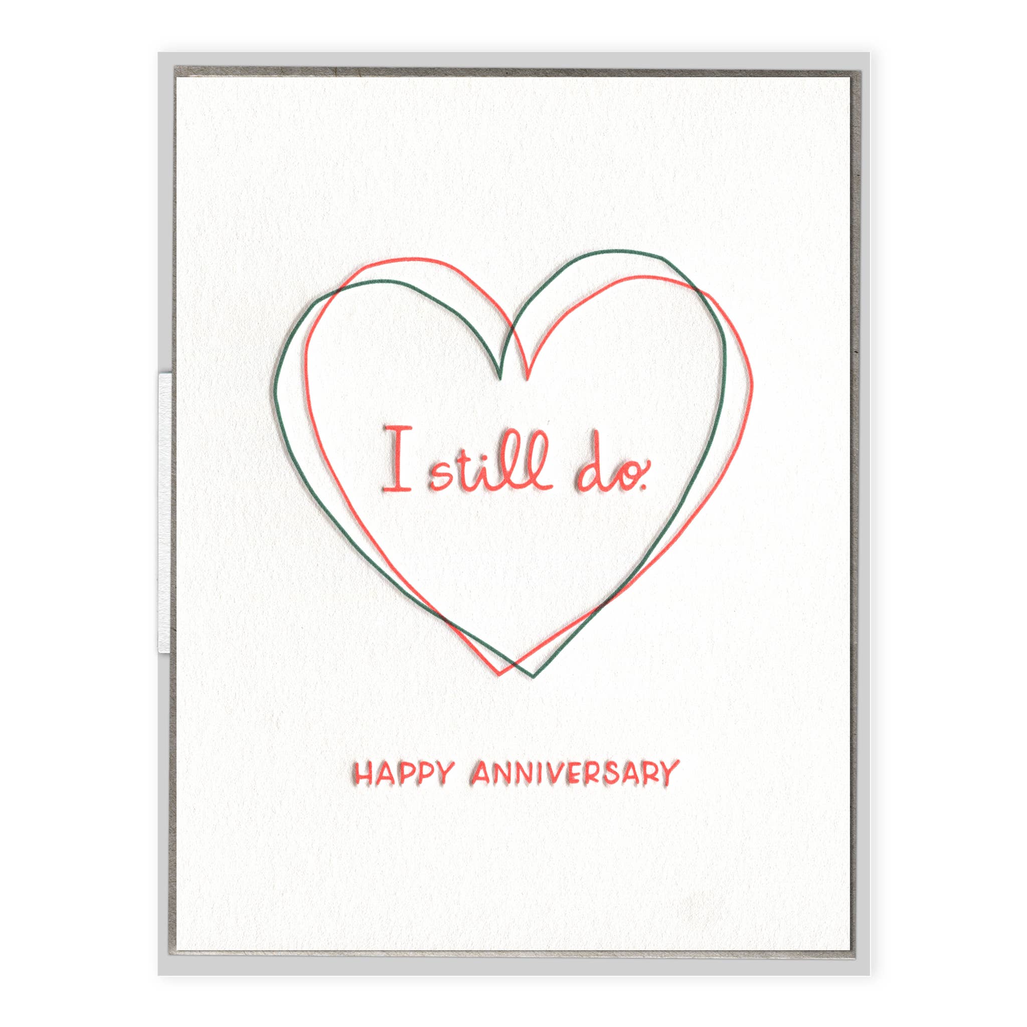 INK MEETS PAPER - I Still Do - Love + Anniversary card