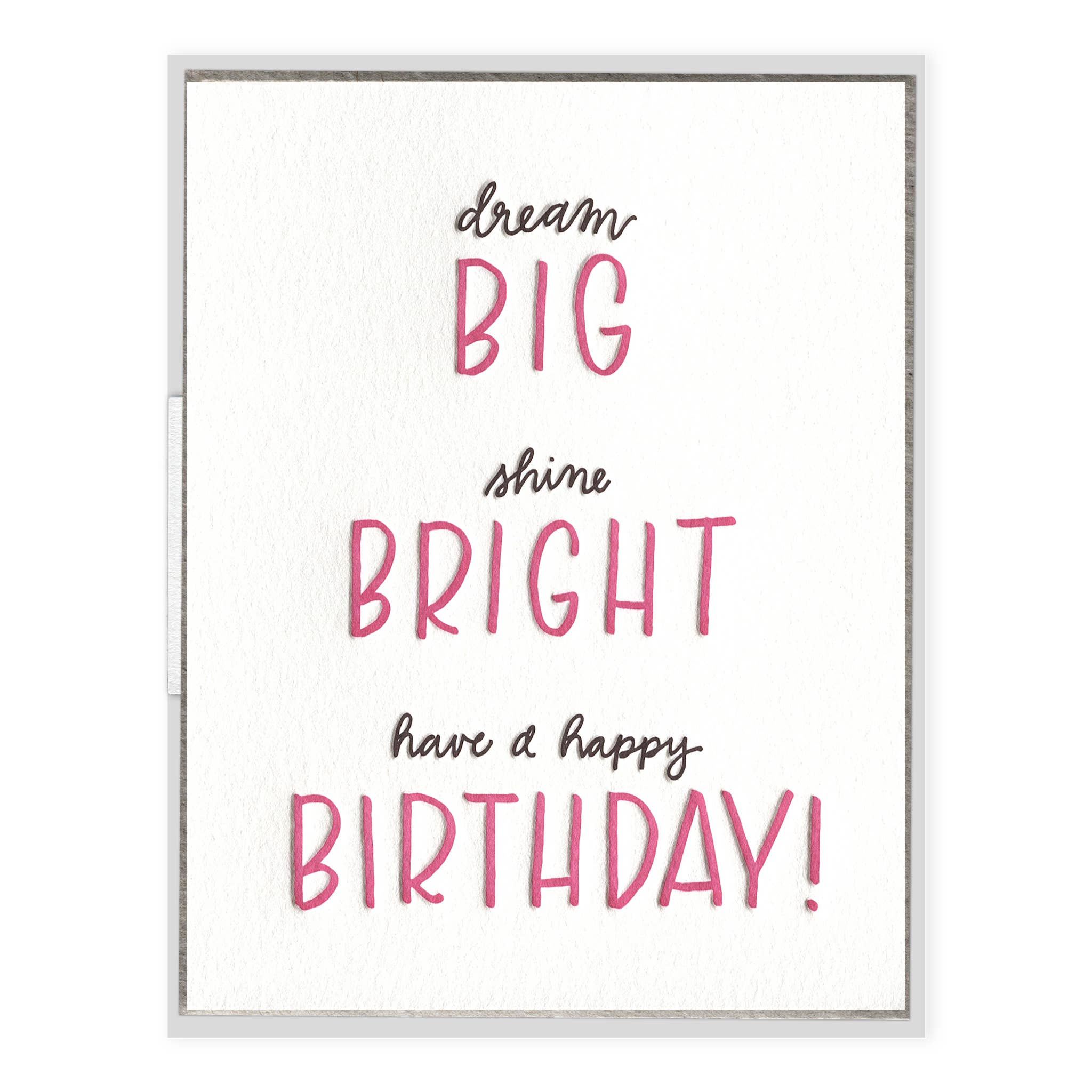 INK MEETS PAPER - Big Bright Birthday - Birthday card