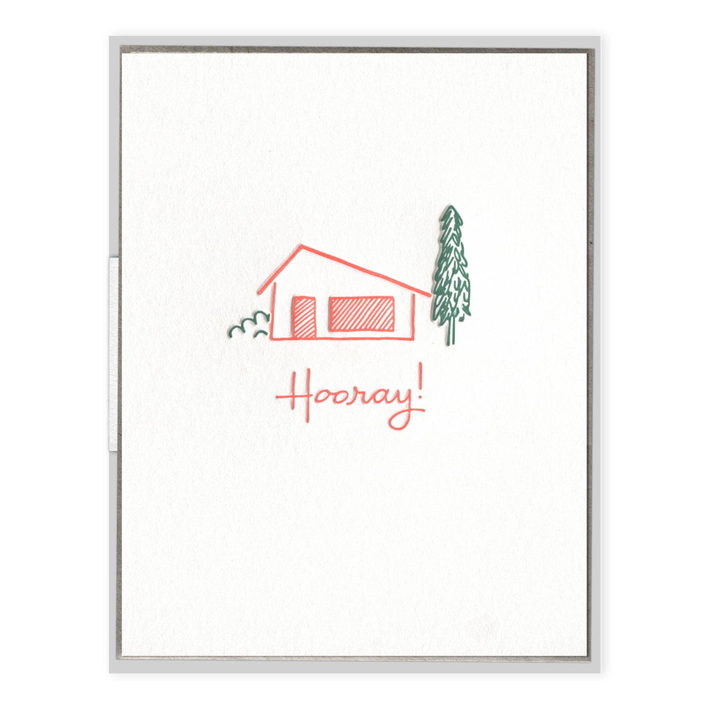 INK MEETS PAPER - Hooray Home - New Home Congrats card