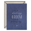 INK MEETS PAPER - Dashing Groom Wedding card