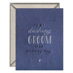 INK MEETS PAPER - Dashing Groom Wedding card