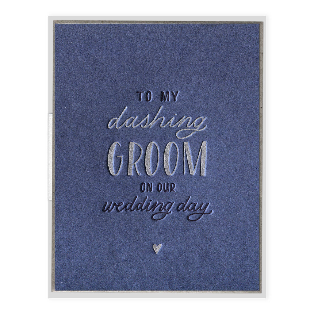 INK MEETS PAPER - Dashing Groom Wedding card