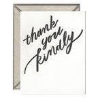 INK MEETS PAPER - Thank You Kindly - Thank You card