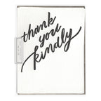INK MEETS PAPER - Thank You Kindly - Thank You card