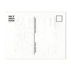 INK MEETS PAPER - Text Less. Write More. - postcard