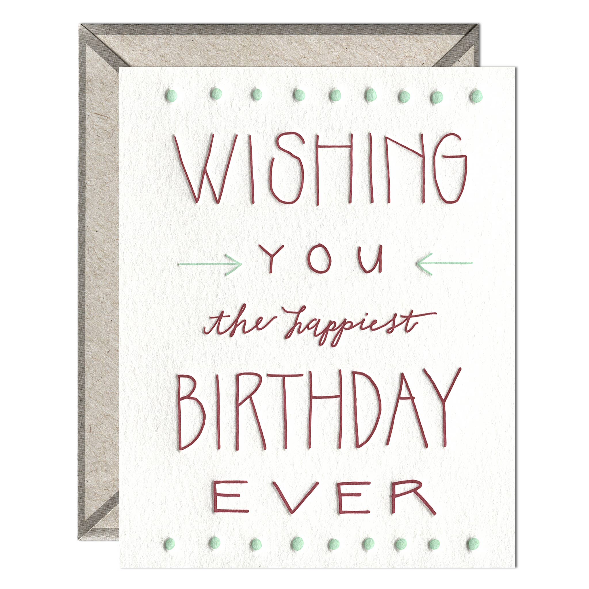 INK MEETS PAPER - Happiest Birthday Ever - Birthday card