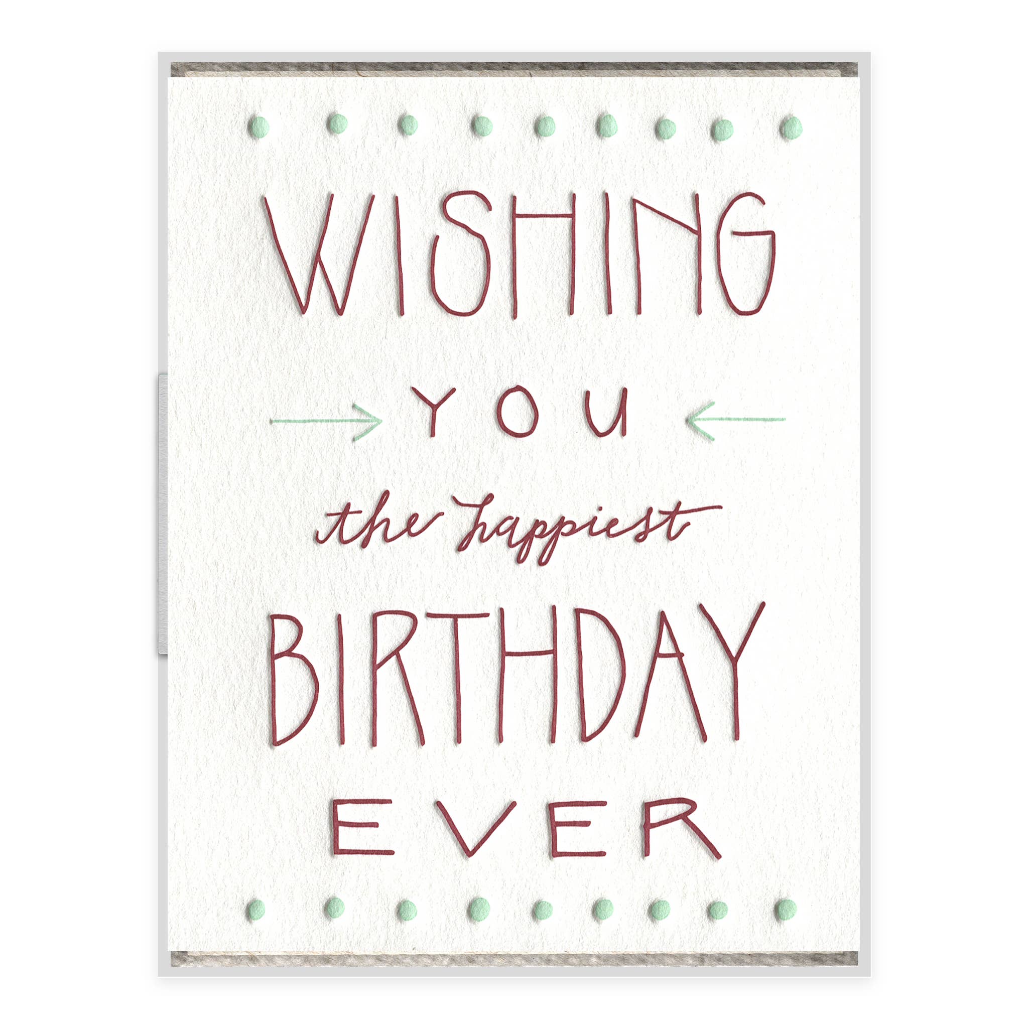 INK MEETS PAPER - Happiest Birthday Ever - Birthday card