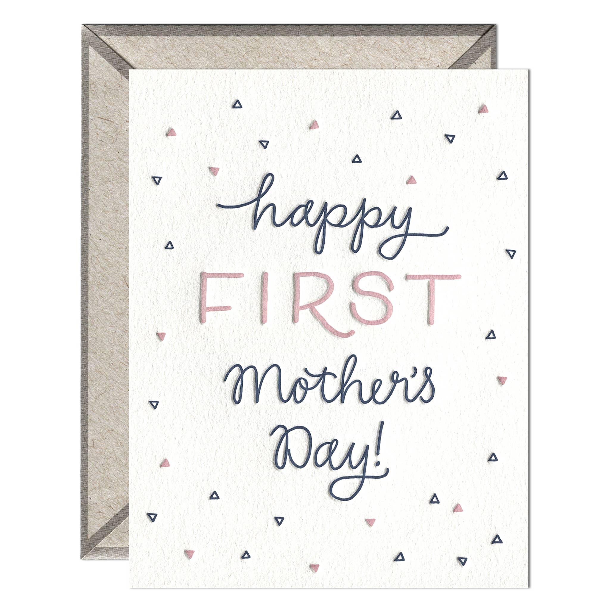INK MEETS PAPER - First Mother's Day card