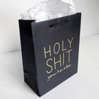 Steel Petal Press - Holy Shit Old Gift Bag - Metallic Foil-Stamped Gift Bag