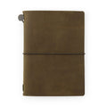 Traveler's Company, Notebook Cover, Passport Size, Olive