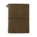 Traveler's Company, Notebook Cover, Passport Size, Olive