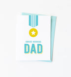 Graphic Anthology Greeting Cards - Award Winning Dad card | Father's Day Greeting Card