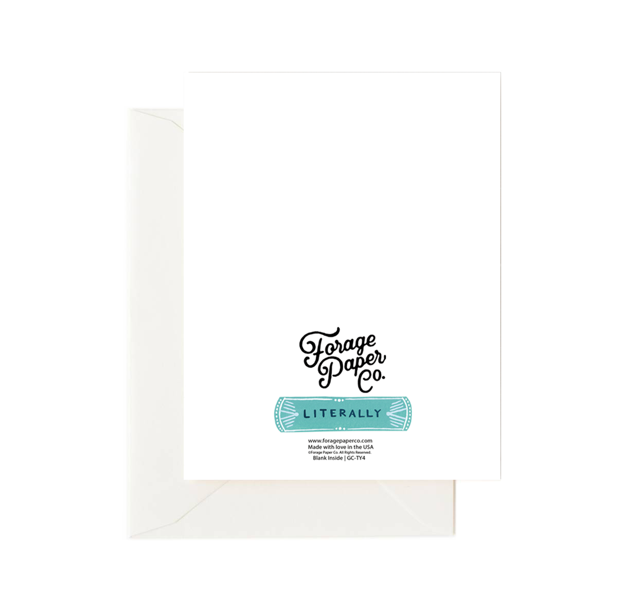 Forage Paper Co. - Stack of Books Card