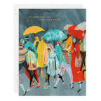 Seedlings - Rain or Shine - Sympathy Card