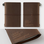 Traveler's Company, Notebook 20th Anniversary, Card Size Set, Brown
