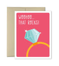 The Imagination Spot - That Rocks - Congratulations Engagement Card