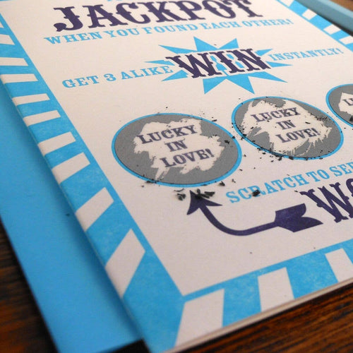 a. favorite design - Wedding Scratch Off Ticket