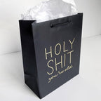 Steel Petal Press - Holy Shit Old Gift Bag - Metallic Foil-Stamped Gift Bag