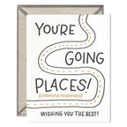 INK MEETS PAPER - Going Places - Congrats + Celebrations card