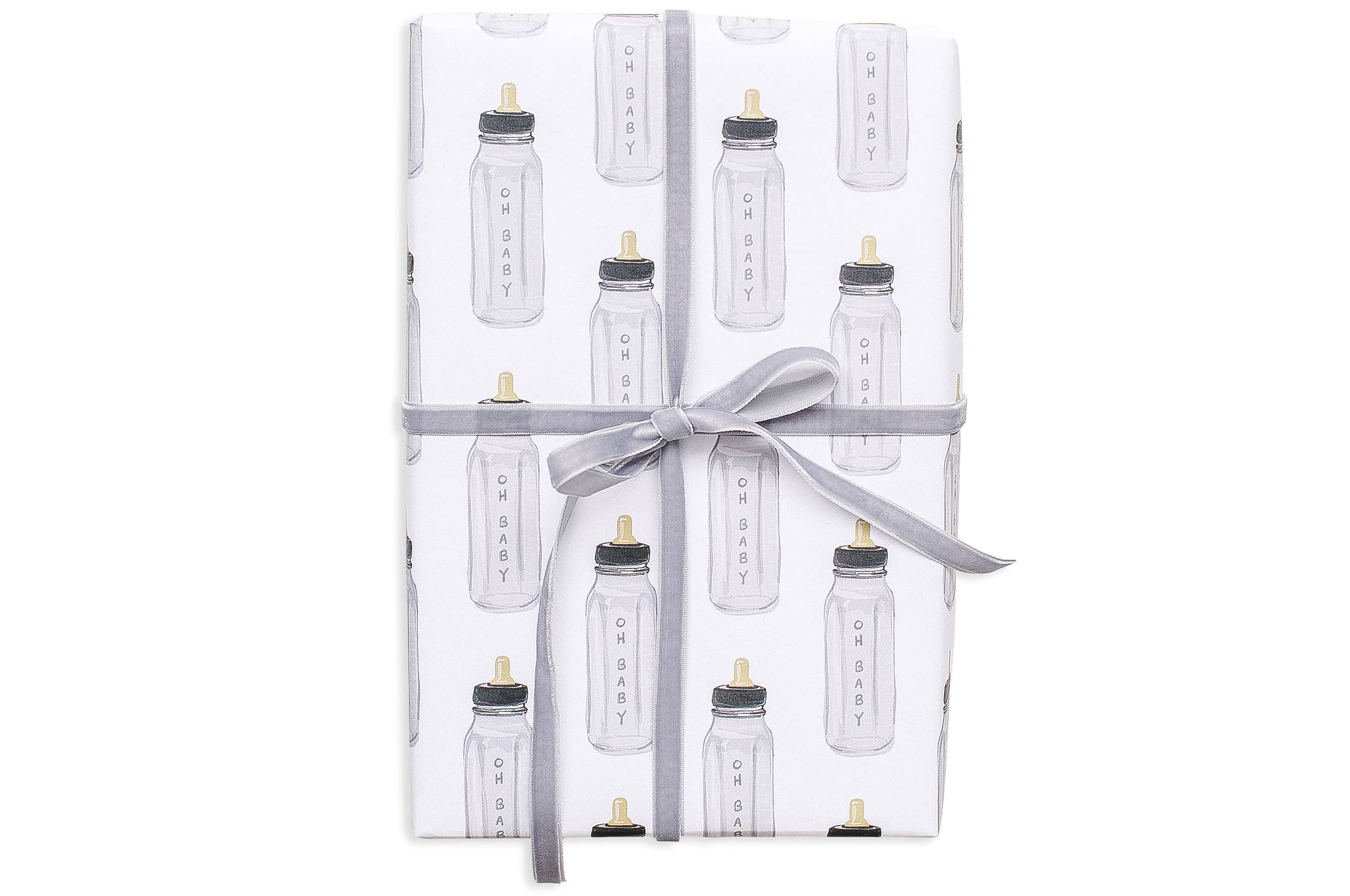 Good Juju Ink - Roll - Oh Baby Bottle Gift Wrap