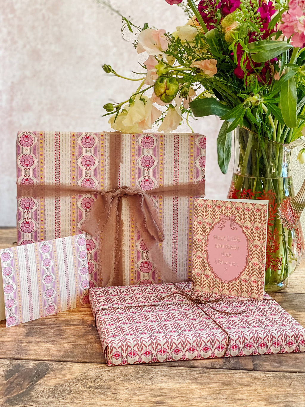 re:mused studio - Le Folk A2 Greeting Card