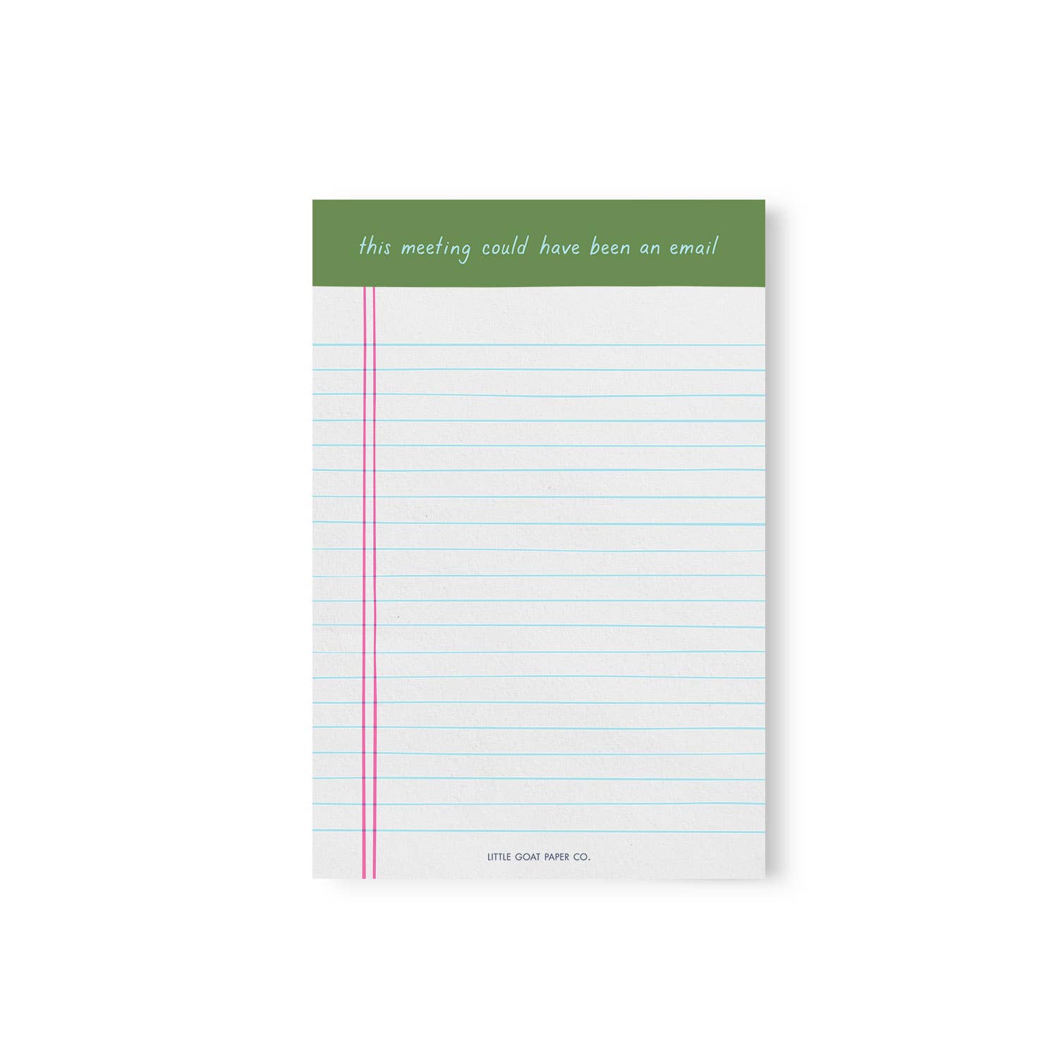 Tiny Hooray - This Meeting Could Have Been An Email Notepad