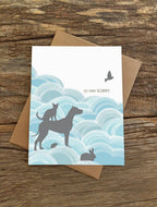 Modern Printed Matter - So Very Sorry Pet Sympathy Card